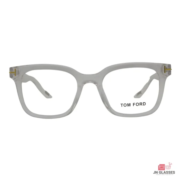 tf5479 glasses in white — front view
