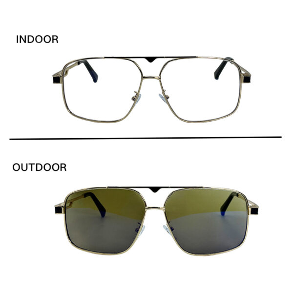 Full Frame Transition Brown Sunglasses – 1818