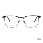 2309 glasses in silver black — front view