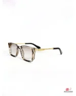 34101 sunglasses in peach golden — angle view