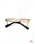 34101 sunglasses in peach golden — folded view