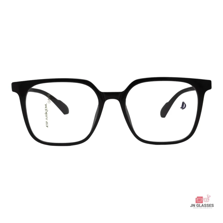 6803 glasses in black — front view