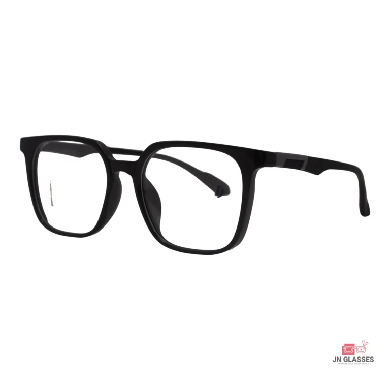 6803 glasses in black — angle view