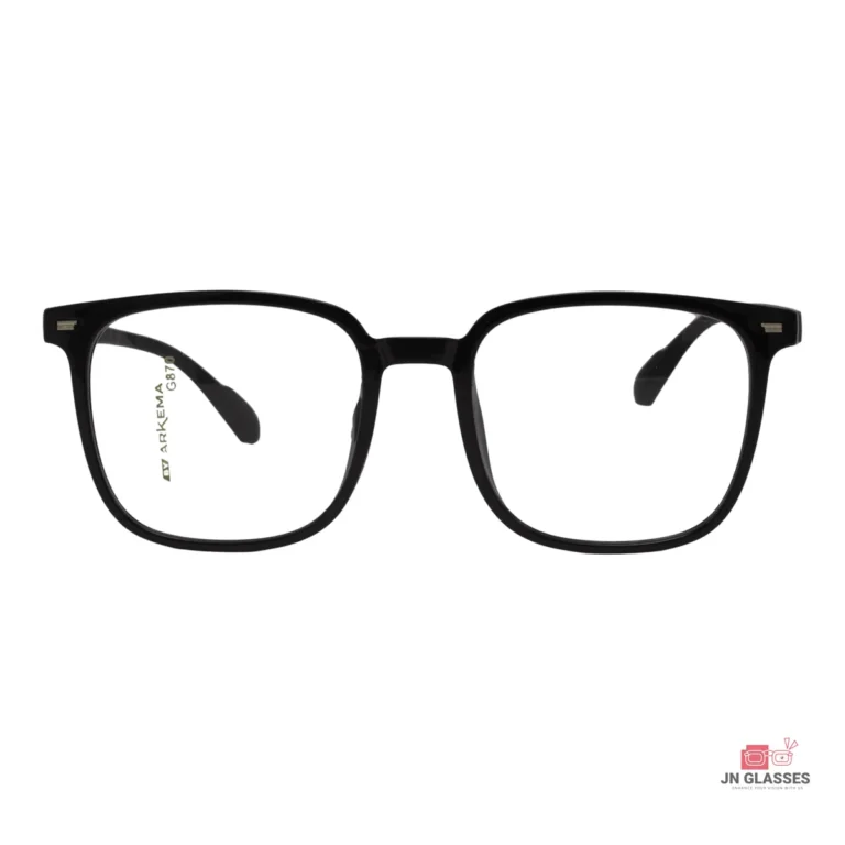 6810 glasses in black — front view