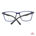 8010 glasses in matt blue — back view