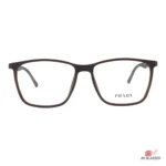 8010 glasses in matt brown — front view