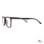 8010 glasses in matt brown — angle view