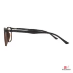 8010 glasses in matt brown — side view