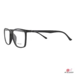 8010 glasses in shine black — angle view