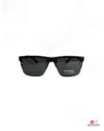 8967 sunglasses in matt black white — front view