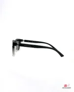 8967 sunglasses in matt black white — side view