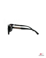 8967 sunglasses in shine black brown — side view