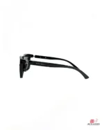 8967 sunglasses in shine black — side view