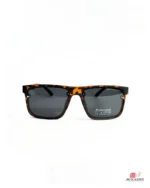 8967 sunglasses in animal print — front view