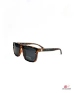 8967 sunglasses in animal print — angle view