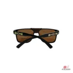 8975 sunglasses in shine black brown — folded view