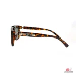 8975 sunglasses in animal print — side view