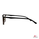 9801 glasses in matt brown — side view