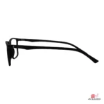 9801 glasses in shine black — side view