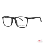 9802 glasses in matt black — angle view