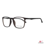 9802 glasses in matt brown — angle view