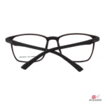 9802 glasses in matt brown — back view