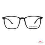 9802 glasses in shine black — front view