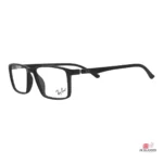 9804 glasses in shine black — angle view