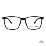 9810 glasses in matt black — front view