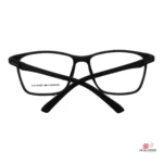9810 glasses in matt black — back view