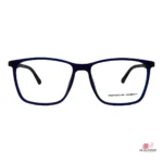 9810 glasses in matt blue — front view
