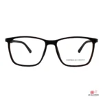 9810 glasses in matt brown — front view