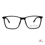 9810 glasses in shine black — front view
