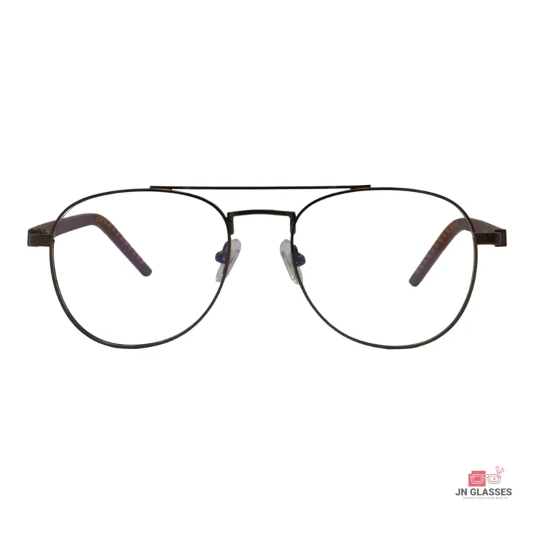 98299 glasses in brown — front view