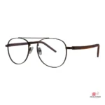 98299 glasses in brown — angle view