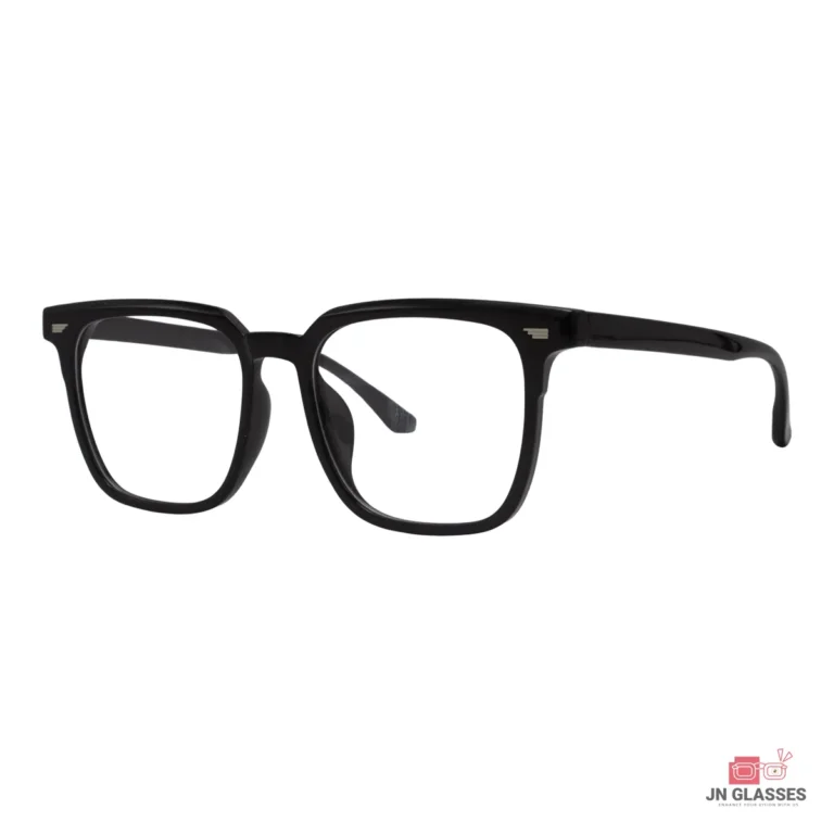 A001 glasses in black — angle view