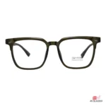 A001 glasses in green — front view