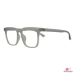 A001 glasses in white — angle view