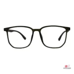 a003 glasses in trans green — front view