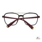 ca204 glasses in matt brown-red — back view
