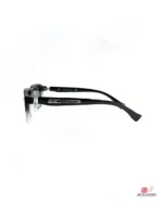 detron 8965 sunglasses in matt black white — side view