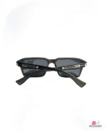 detron 8965 sunglasses in matt grey — folded view