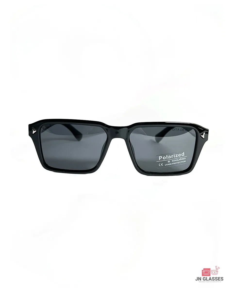 detron-8965-shine-black-gallery-1 detron 8965 sunglasses in shine black — front view
