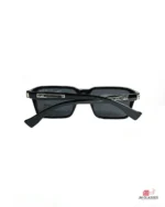 detron 8965 sunglasses in shine black — folded view
