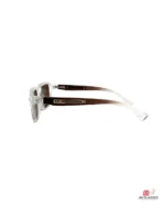 detron 8965 sunglasses in white brown — side view