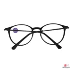 slim-428 glasses in black — back view