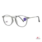 slim-428 glasses in trans grey — angle view