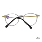 slim-428 glasses in trans white — back view