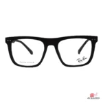 TR202304 glasses in matt black — front view