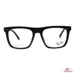TR202304 glasses in shine black — front view